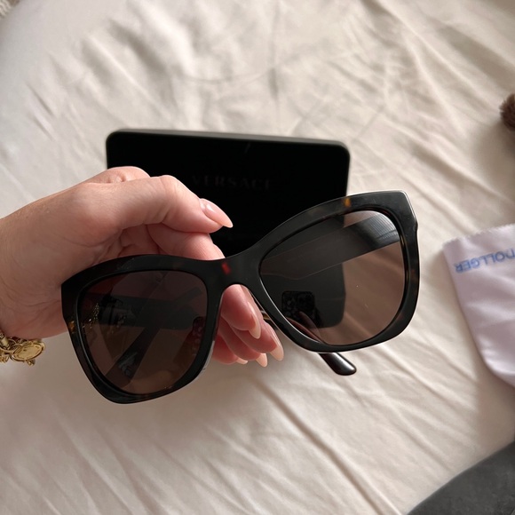 Versace Women´s Brown/Black Sunglasses